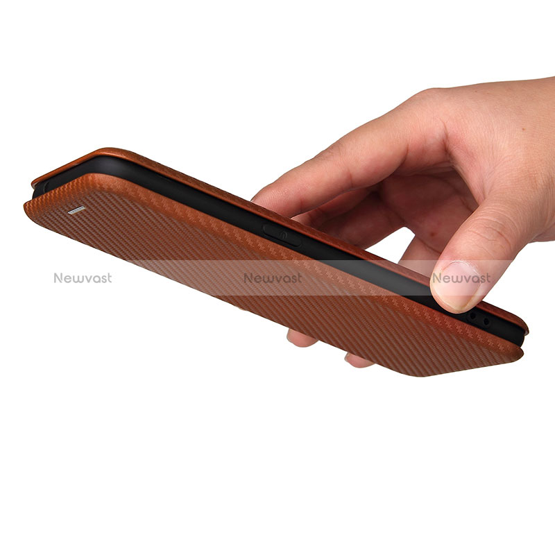 Leather Case Stands Flip Cover Holder L02Z for Oppo Reno6 Z 5G