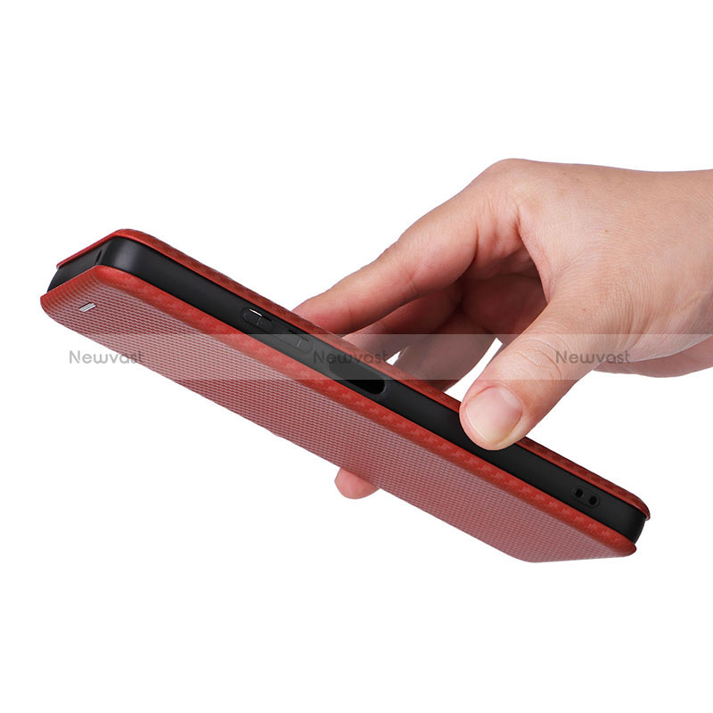 Leather Case Stands Flip Cover Holder L02Z for Realme 11X 5G