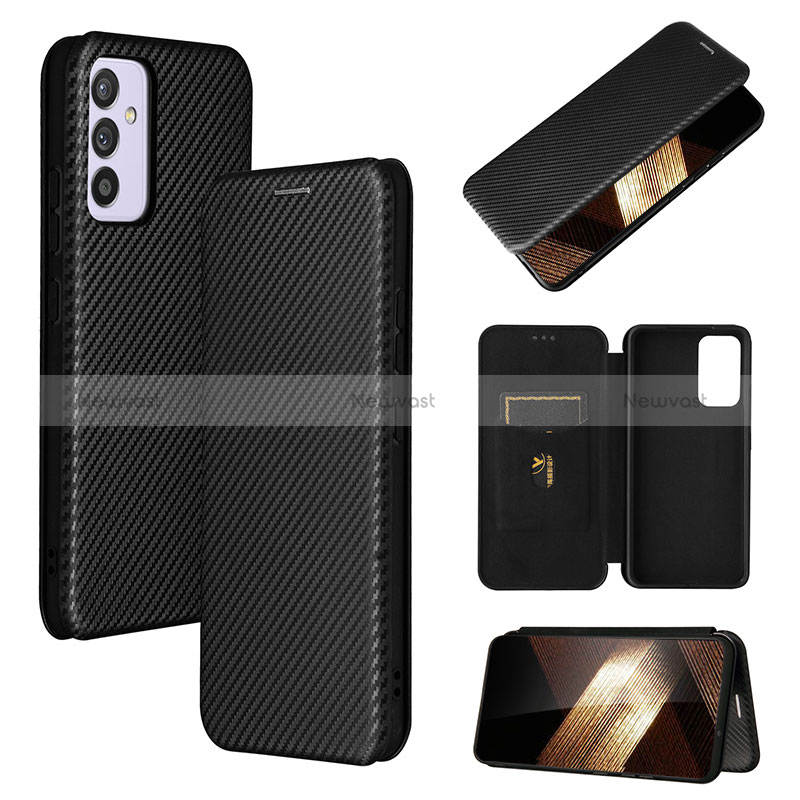 Leather Case Stands Flip Cover Holder L02Z for Samsung Galaxy A15 4G