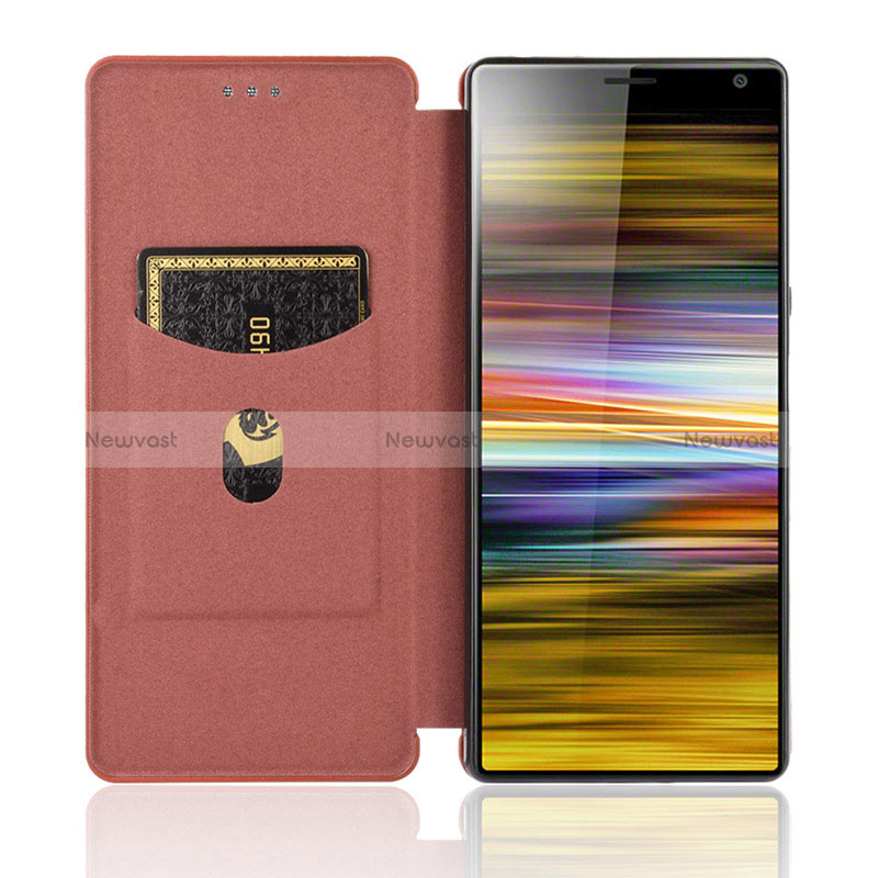 Leather Case Stands Flip Cover Holder L02Z for Sony Xperia 1 III