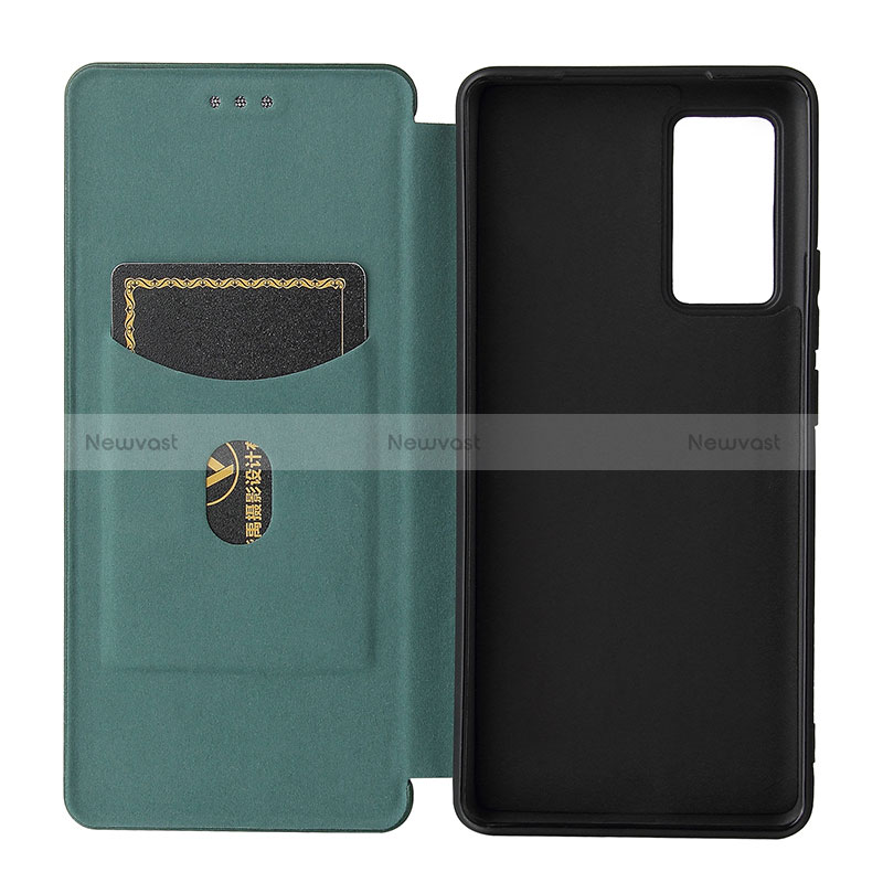 Leather Case Stands Flip Cover Holder L02Z for Vivo X60 Pro 5G