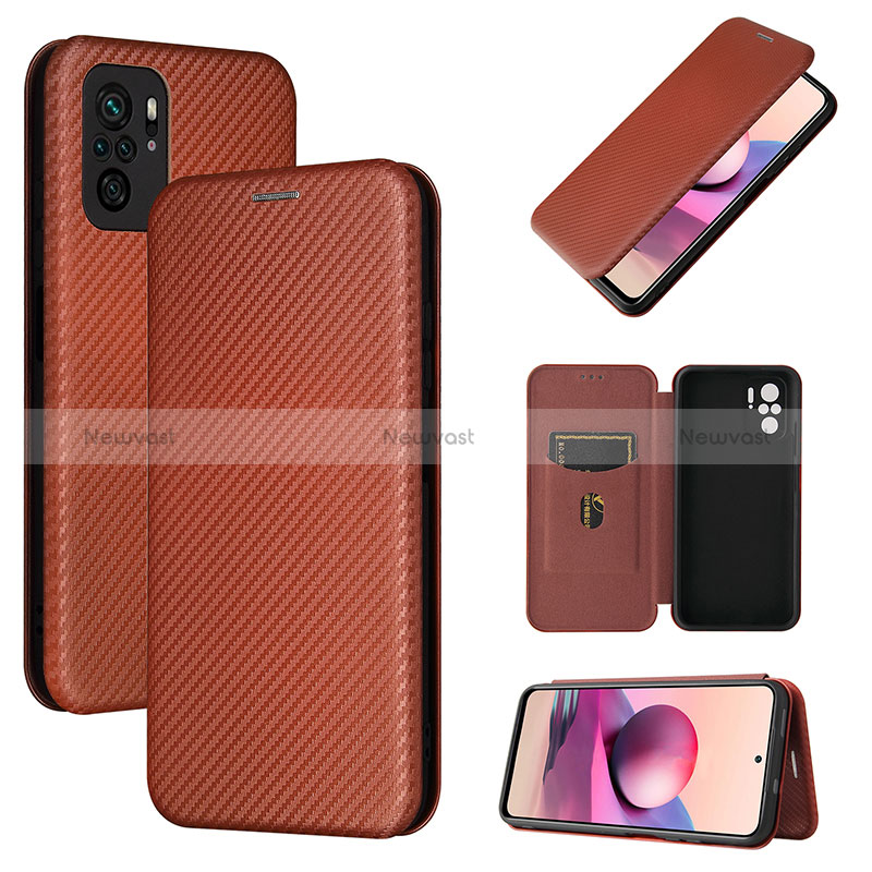 Leather Case Stands Flip Cover Holder L02Z for Xiaomi Poco M5S