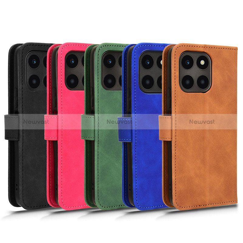 Leather Case Stands Flip Cover Holder L03Z for Huawei Honor X6a