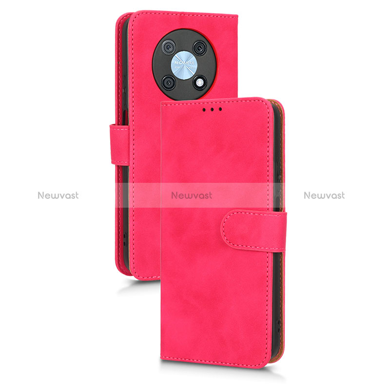 Leather Case Stands Flip Cover Holder L03Z for Huawei Nova Y90
