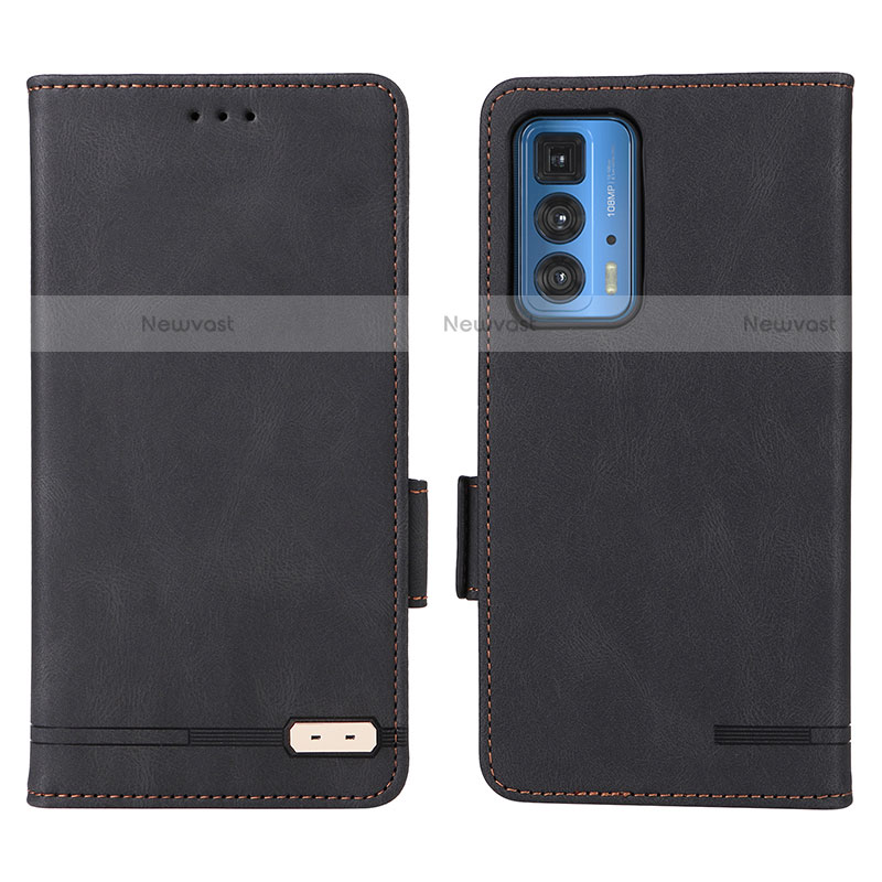 Leather Case Stands Flip Cover Holder L03Z for Motorola Moto Edge 20 Pro 5G