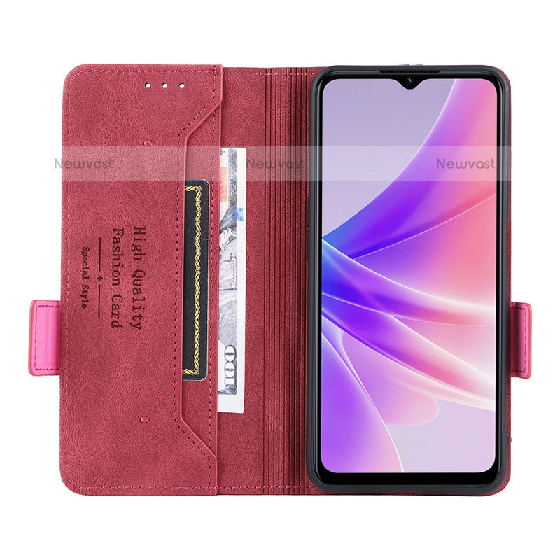 Leather Case Stands Flip Cover Holder L03Z for OnePlus Nord N300 5G