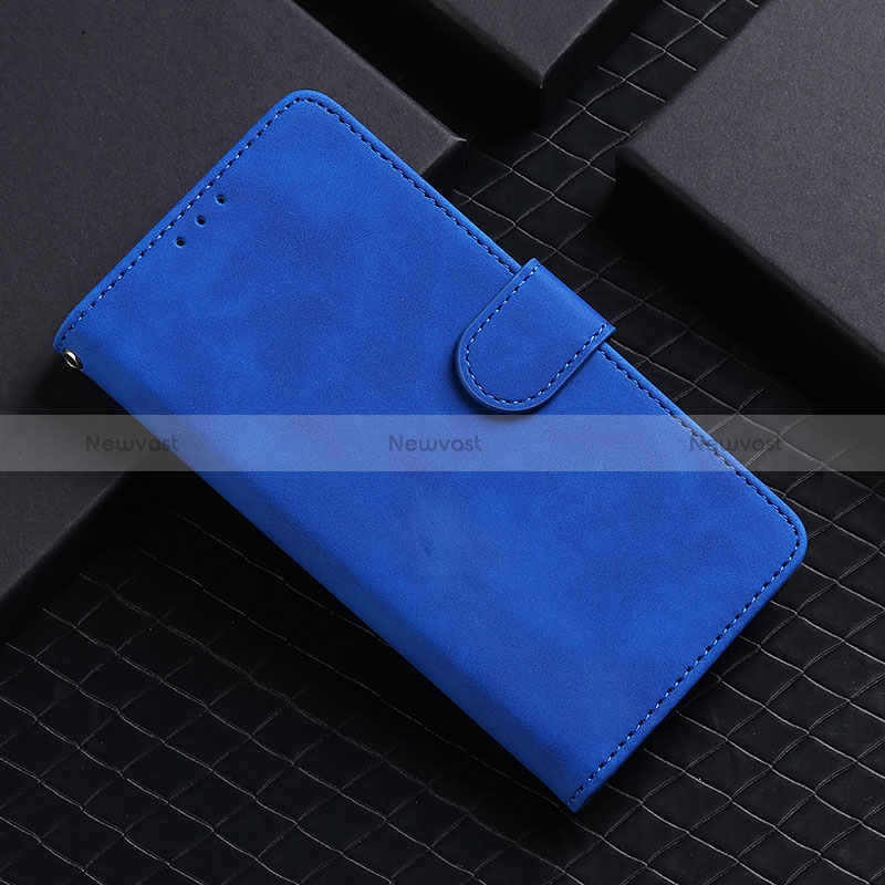 Leather Case Stands Flip Cover Holder L03Z for Realme GT Neo2 5G Blue