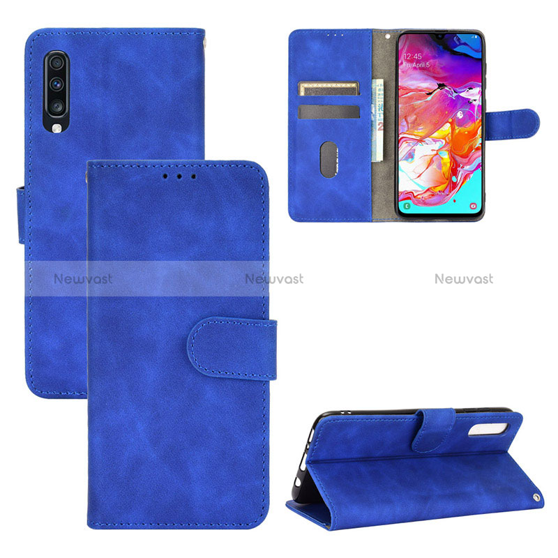 Leather Case Stands Flip Cover Holder L03Z for Samsung Galaxy A70S