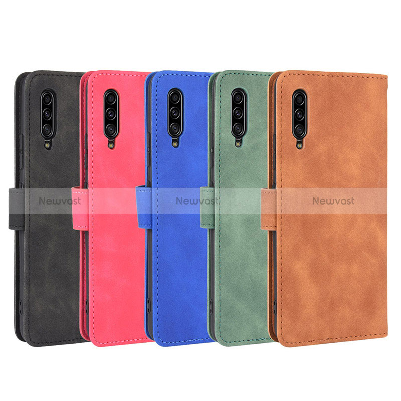 Leather Case Stands Flip Cover Holder L03Z for Samsung Galaxy A90 5G
