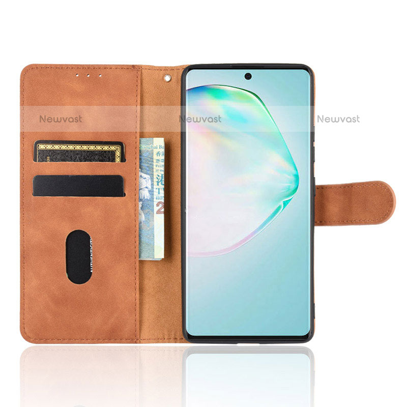 Leather Case Stands Flip Cover Holder L03Z for Samsung Galaxy A91