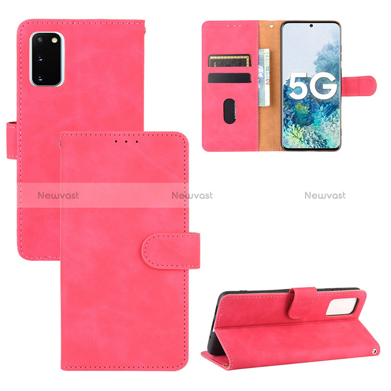 Leather Case Stands Flip Cover Holder L03Z for Samsung Galaxy S20 FE 5G
