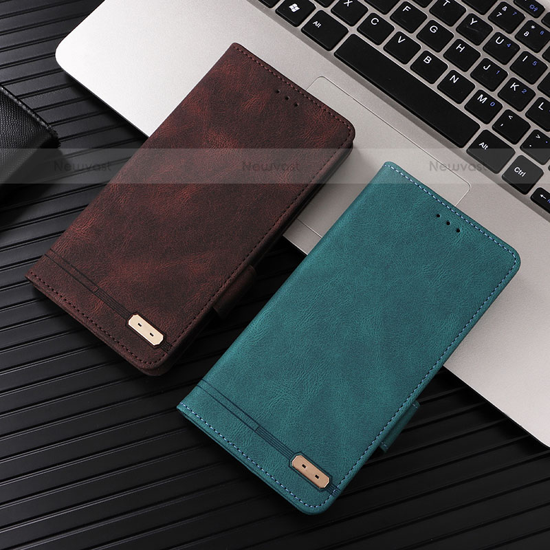 Leather Case Stands Flip Cover Holder L03Z for Samsung Galaxy S21 5G