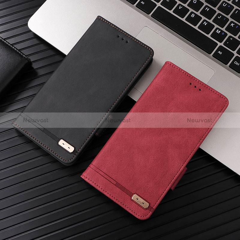 Leather Case Stands Flip Cover Holder L03Z for Samsung Galaxy S24 Plus 5G