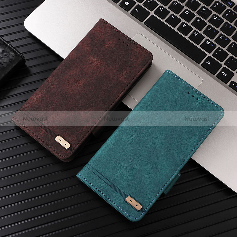 Leather Case Stands Flip Cover Holder L03Z for Samsung Galaxy S24 Plus 5G