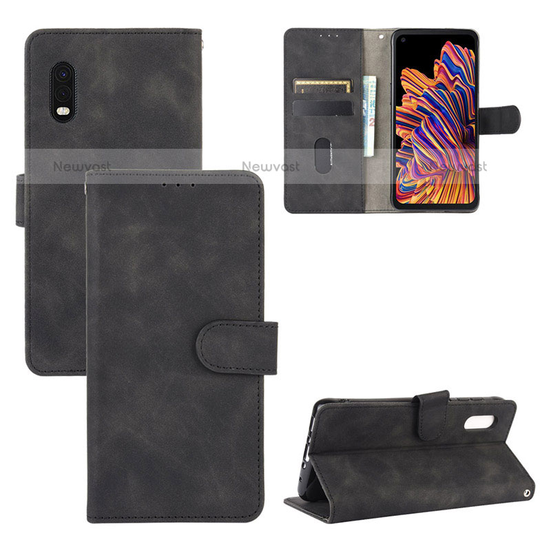 Leather Case Stands Flip Cover Holder L03Z for Samsung Galaxy XCover Pro