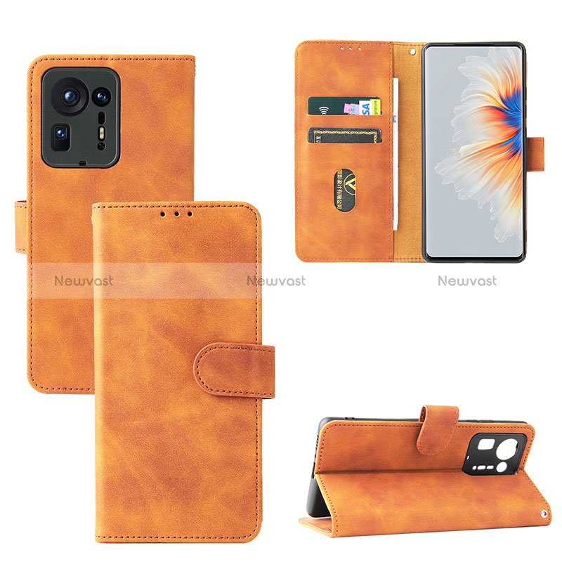 Leather Case Stands Flip Cover Holder L03Z for Xiaomi Mi Mix 4 5G