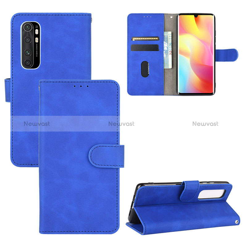 Leather Case Stands Flip Cover Holder L03Z for Xiaomi Mi Note 10 Lite