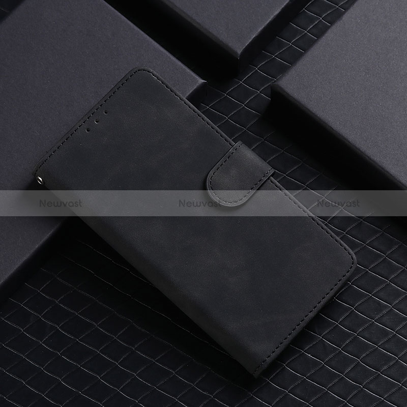 Leather Case Stands Flip Cover Holder L03Z for Xiaomi Poco X3 NFC Black