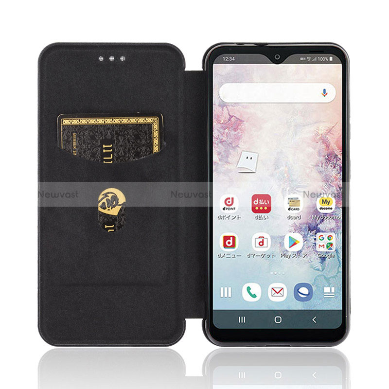 Leather Case Stands Flip Cover Holder L04Z for Samsung Galaxy A20 SC-02M SCV46