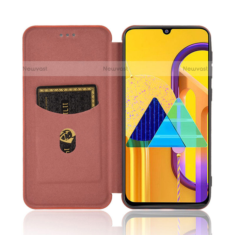 Leather Case Stands Flip Cover Holder L04Z for Samsung Galaxy M30s