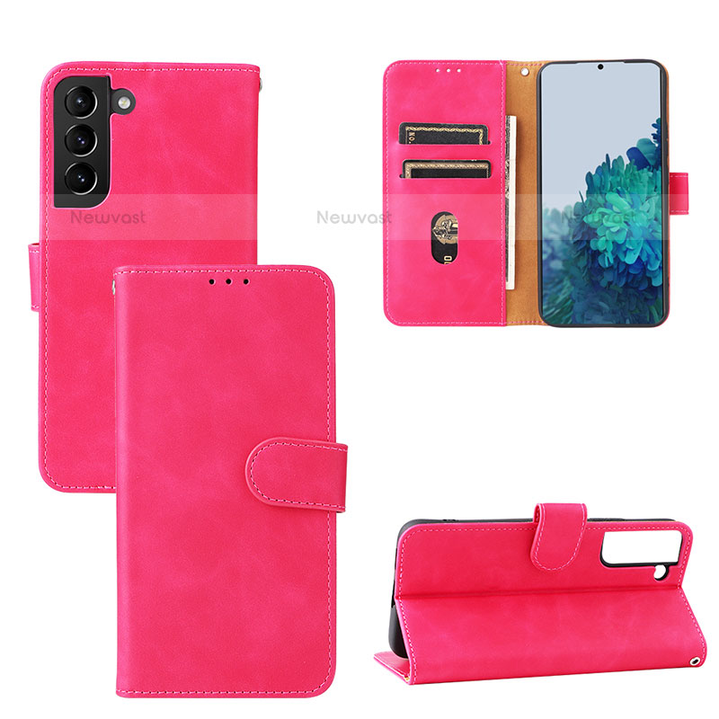 Leather Case Stands Flip Cover Holder L04Z for Samsung Galaxy S21 5G