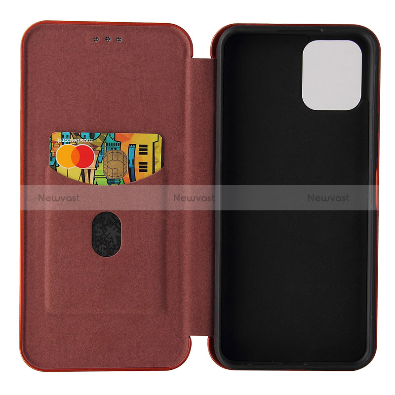 Leather Case Stands Flip Cover Holder L04Z for Vivo Y72 India