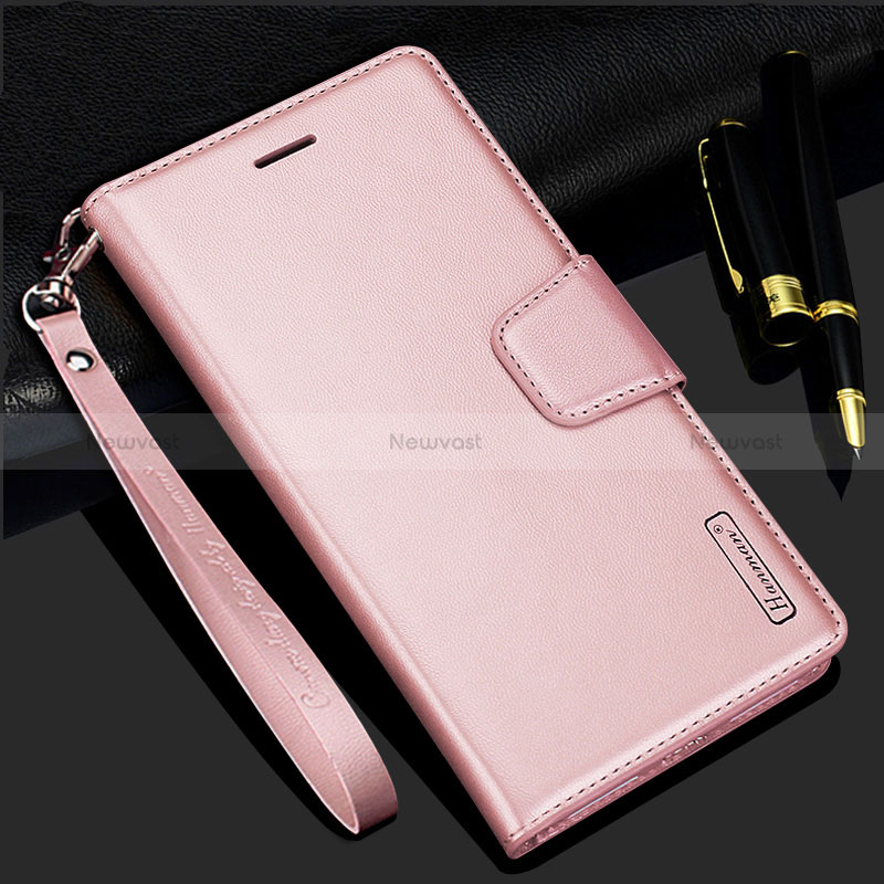 Leather Case Stands Flip Cover Holder L05 for Samsung Galaxy S22 Plus 5G