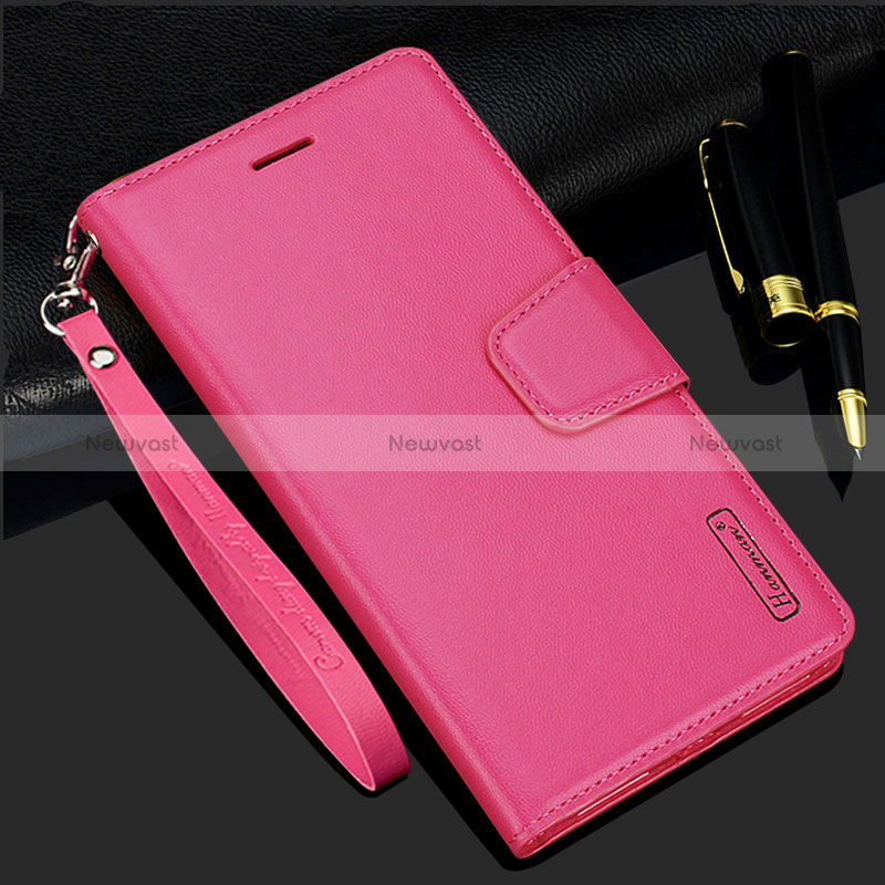 Leather Case Stands Flip Cover Holder L05 for Samsung Galaxy S24 Ultra 5G