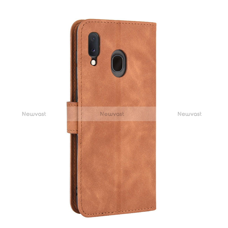 Leather Case Stands Flip Cover Holder L05Z for Samsung Galaxy A30