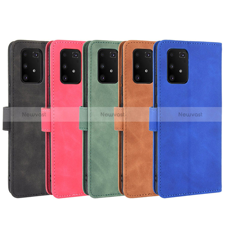 Leather Case Stands Flip Cover Holder L05Z for Samsung Galaxy M80S
