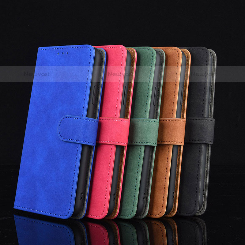 Leather Case Stands Flip Cover Holder L05Z for Samsung Galaxy S21 FE 5G