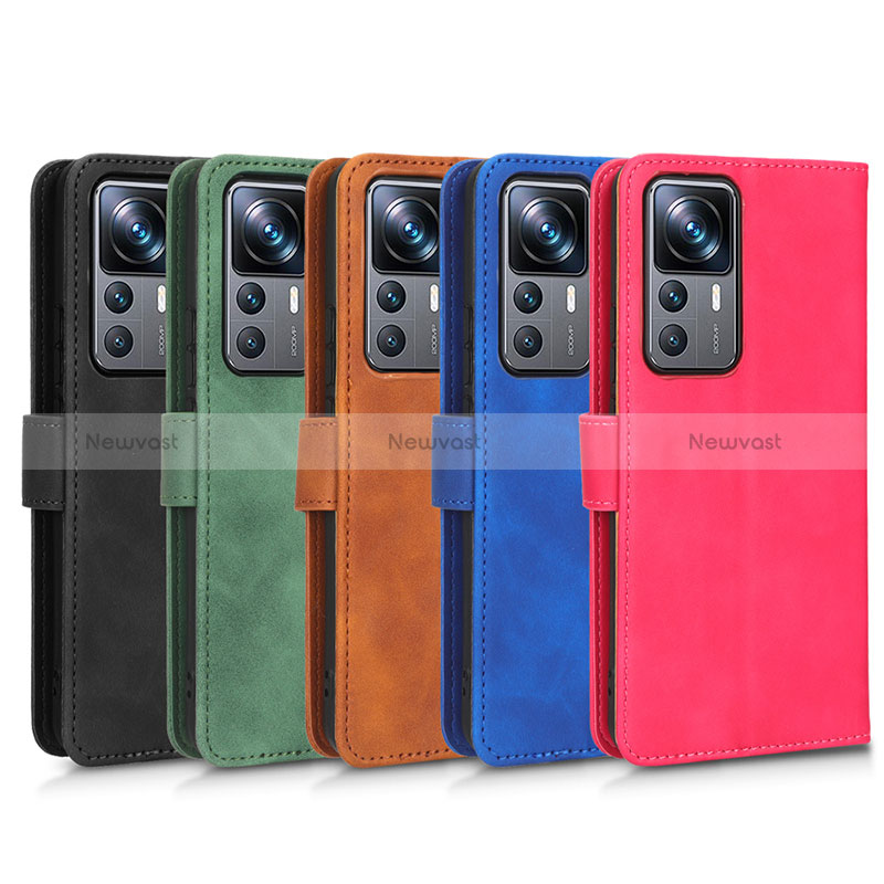 Leather Case Stands Flip Cover Holder L05Z for Xiaomi Mi 12T Pro 5G