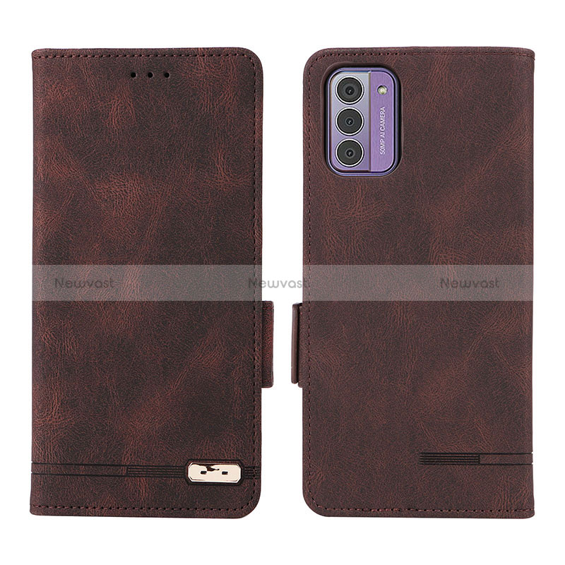 Leather Case Stands Flip Cover Holder L06Z for Nokia G42 5G