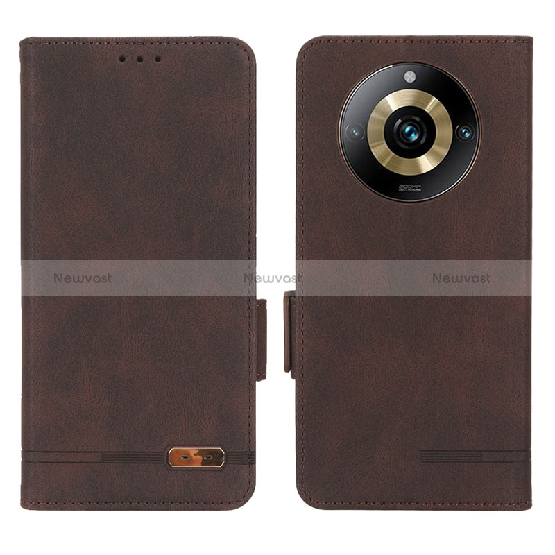 Leather Case Stands Flip Cover Holder L06Z for Realme 11 Pro 5G