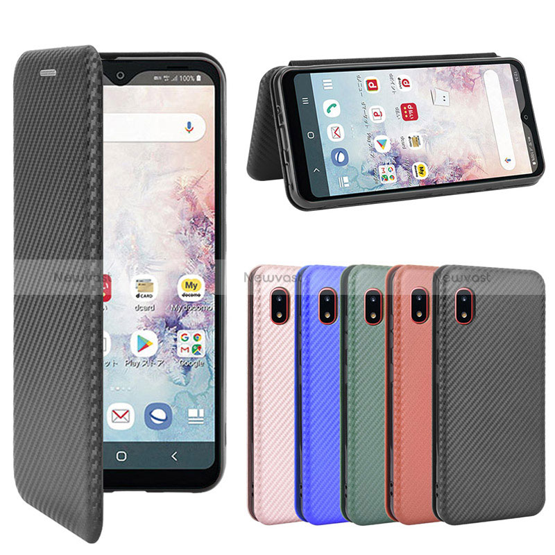 Leather Case Stands Flip Cover Holder L06Z for Samsung Galaxy A20 SC-02M SCV46