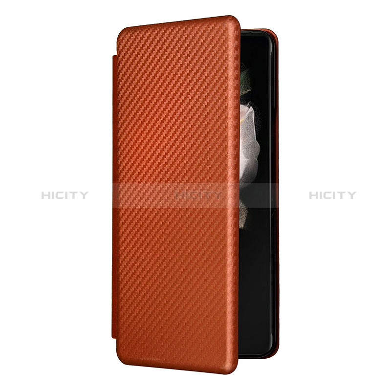 Leather Case Stands Flip Cover Holder L06Z for Samsung Galaxy Z Fold4 5G