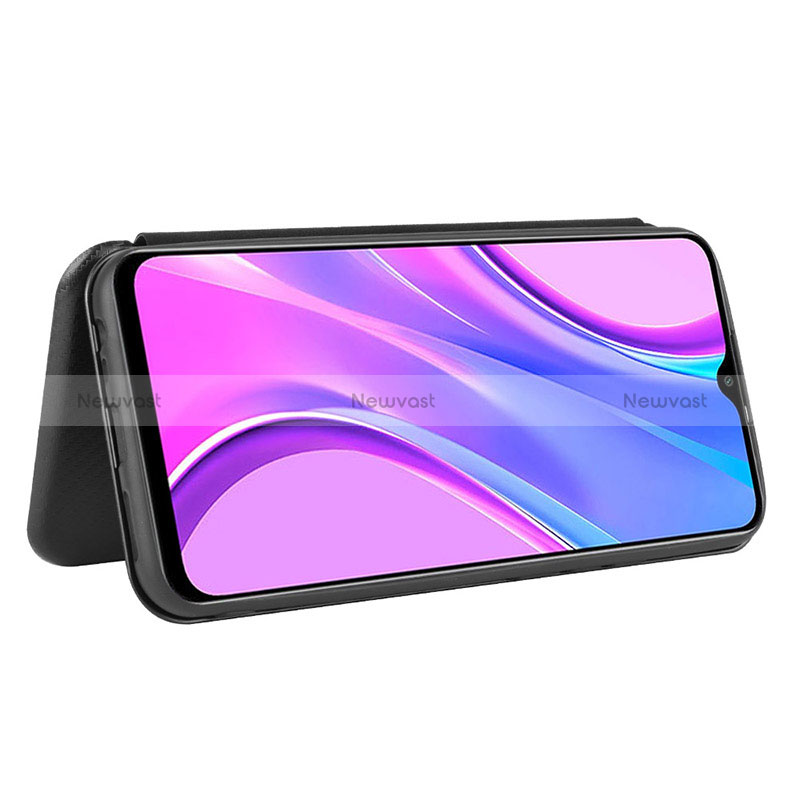 Leather Case Stands Flip Cover Holder L06Z for Xiaomi Redmi 9
