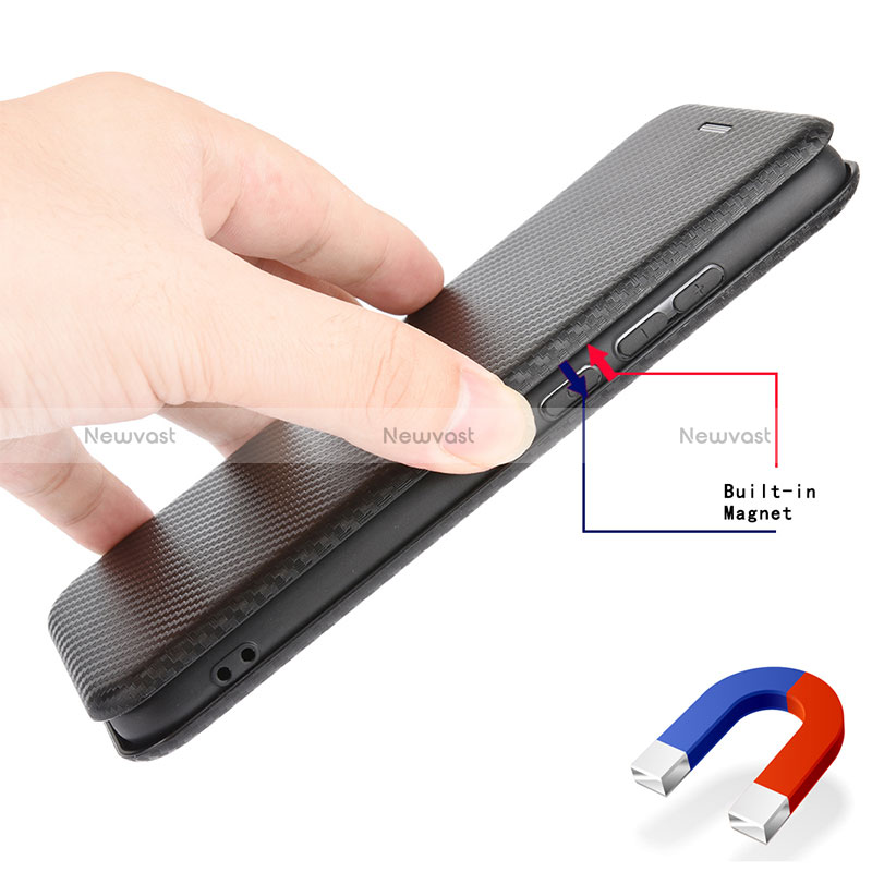 Leather Case Stands Flip Cover Holder L06Z for Xiaomi Redmi 9 Prime India