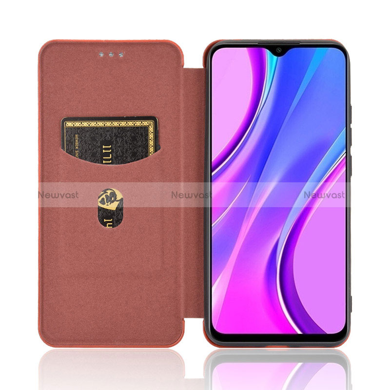 Leather Case Stands Flip Cover Holder L06Z for Xiaomi Redmi 9C