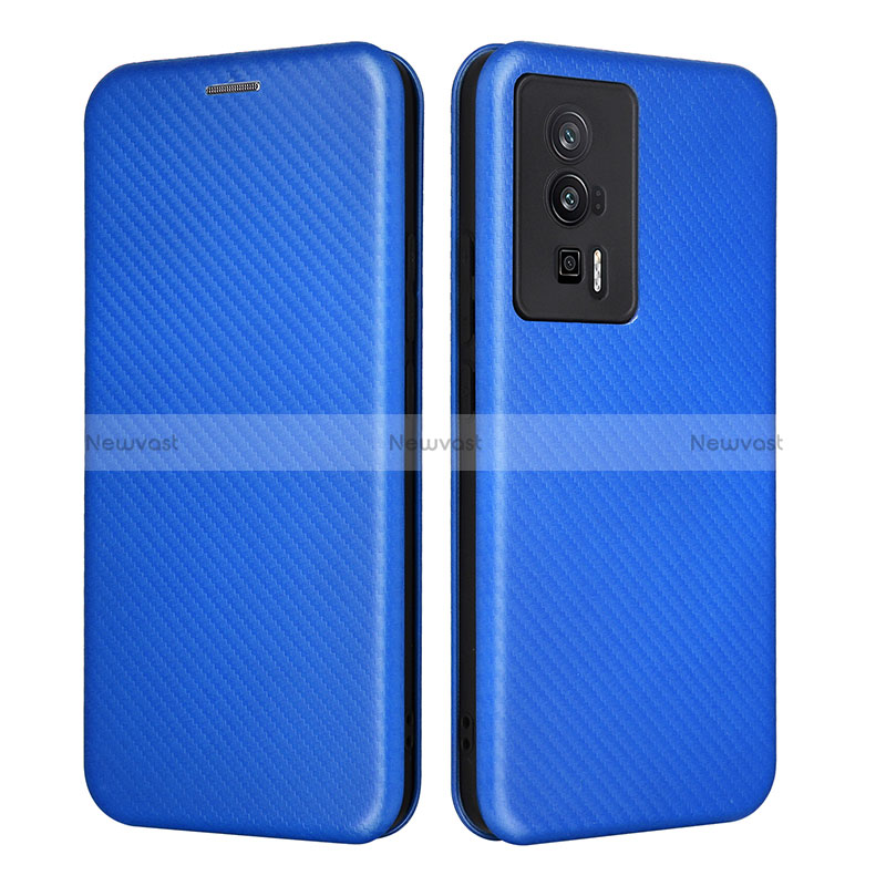 Leather Case Stands Flip Cover Holder L06Z for Xiaomi Redmi K60 Pro 5G