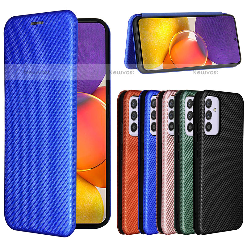 Leather Case Stands Flip Cover Holder L07Z for Samsung Galaxy Quantum2 5G