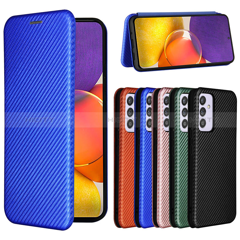 Leather Case Stands Flip Cover Holder L07Z for Samsung Galaxy S23 FE 5G