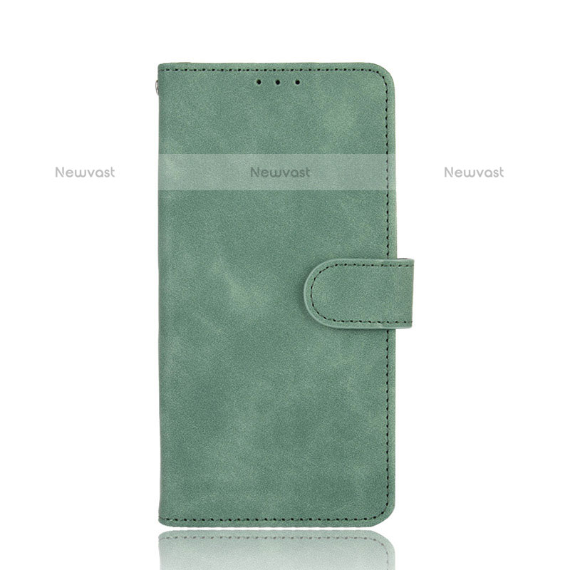 Leather Case Stands Flip Cover Holder L07Z for Samsung Galaxy XCover Pro Green