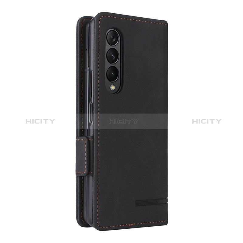 Leather Case Stands Flip Cover Holder L07Z for Samsung Galaxy Z Fold4 5G