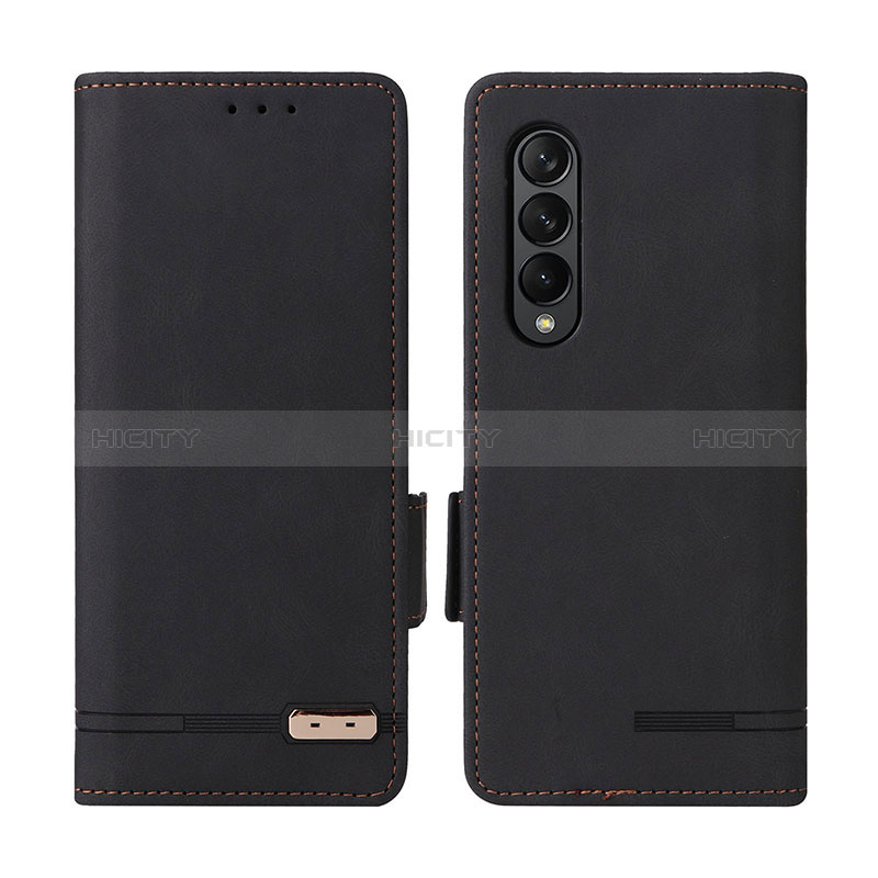 Leather Case Stands Flip Cover Holder L07Z for Samsung Galaxy Z Fold4 5G