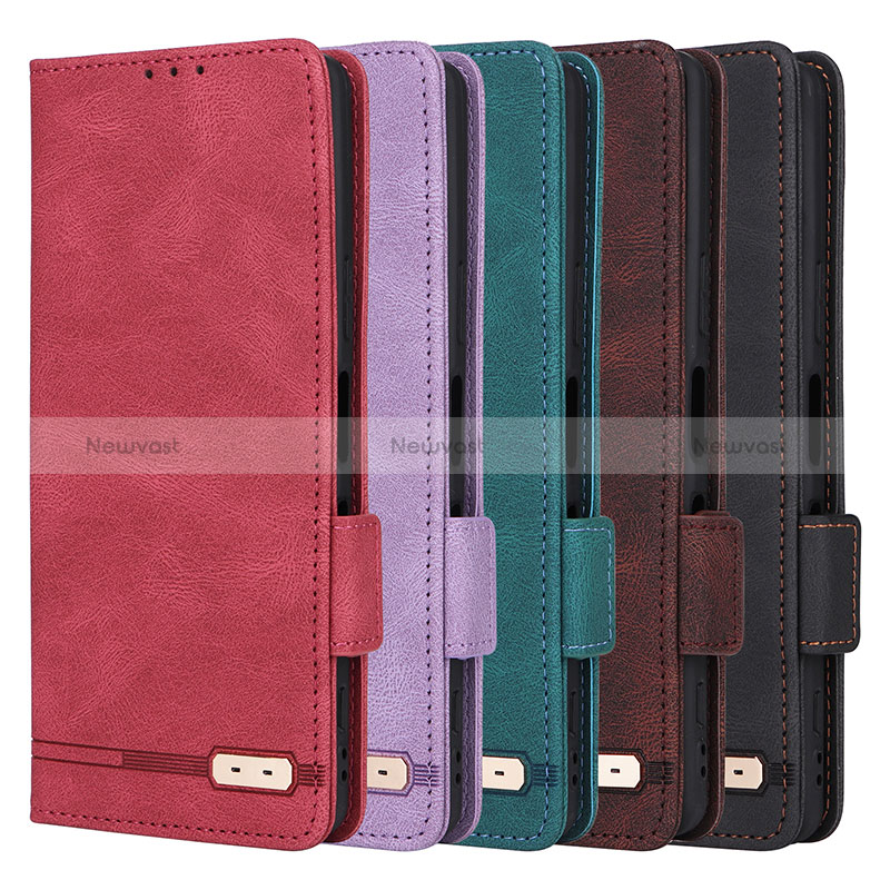Leather Case Stands Flip Cover Holder L07Z for Sony Xperia 1 III