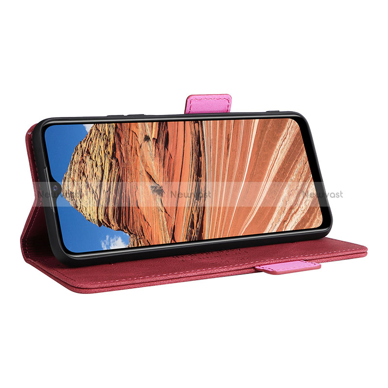 Leather Case Stands Flip Cover Holder L07Z for Vivo Y11s