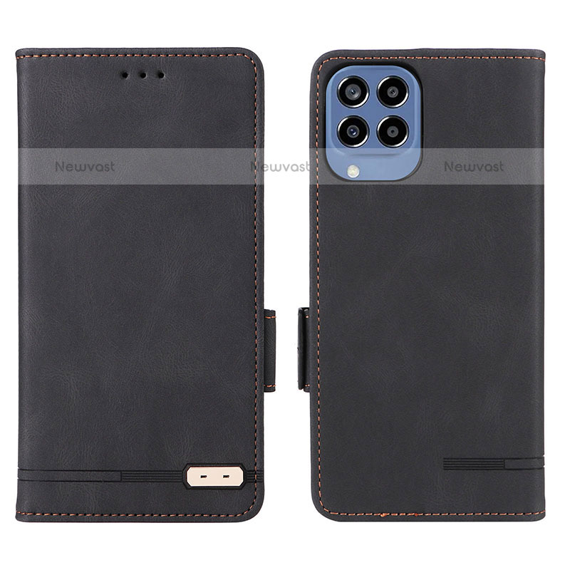 Leather Case Stands Flip Cover Holder L08Z for Samsung Galaxy M33 5G