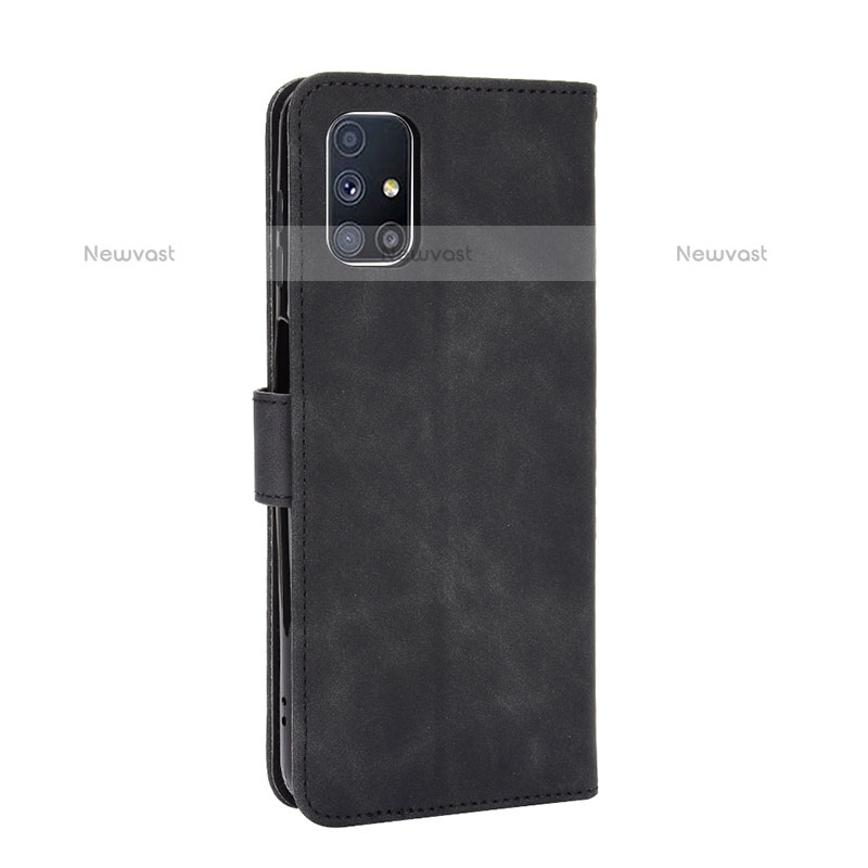 Leather Case Stands Flip Cover Holder L08Z for Samsung Galaxy M51