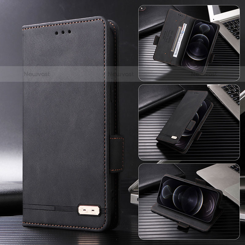 Leather Case Stands Flip Cover Holder L09Z for Samsung Galaxy S21 Plus 5G